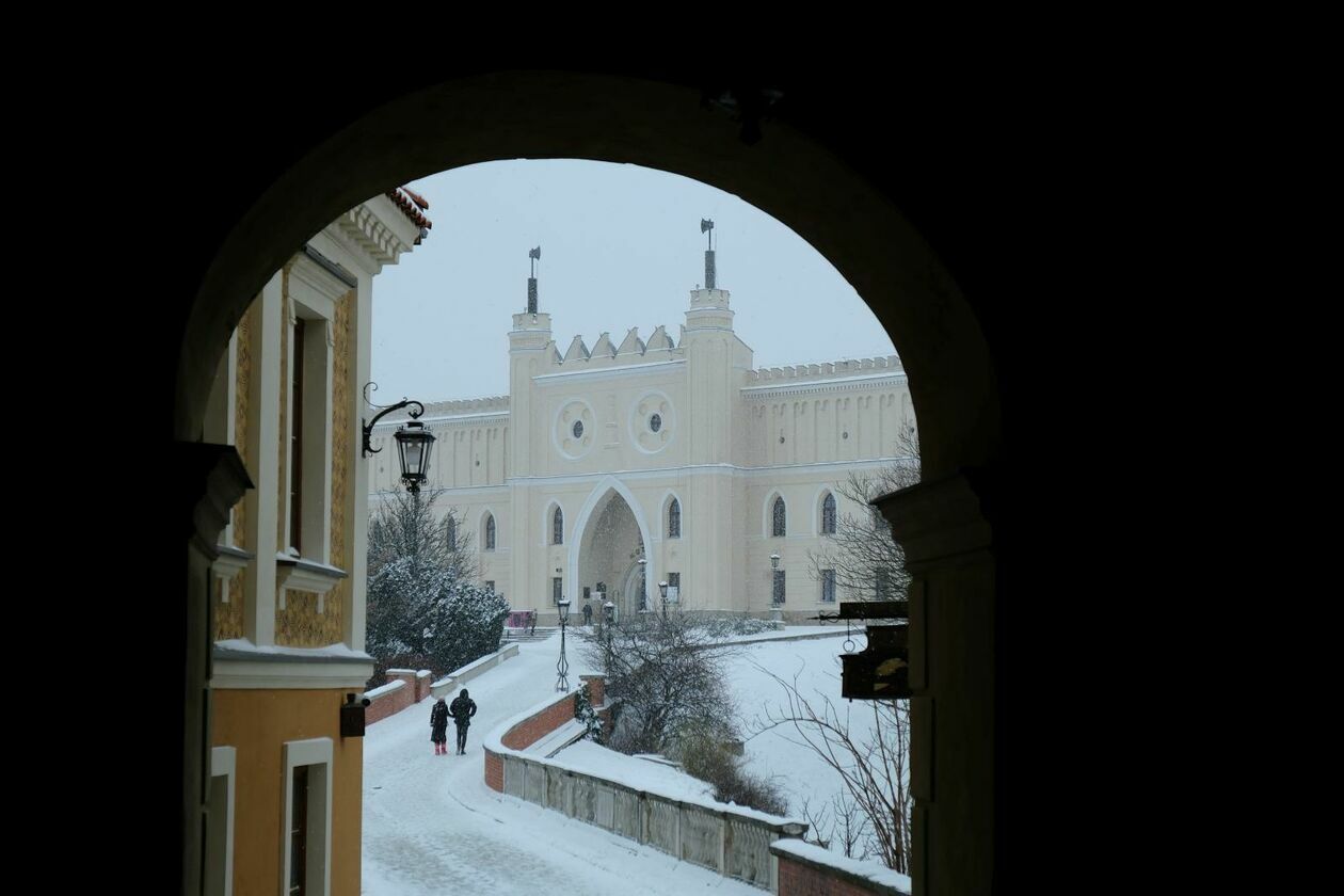  Lublin znowu pod śniegiem (zdjęcie 10) - Autor: DW