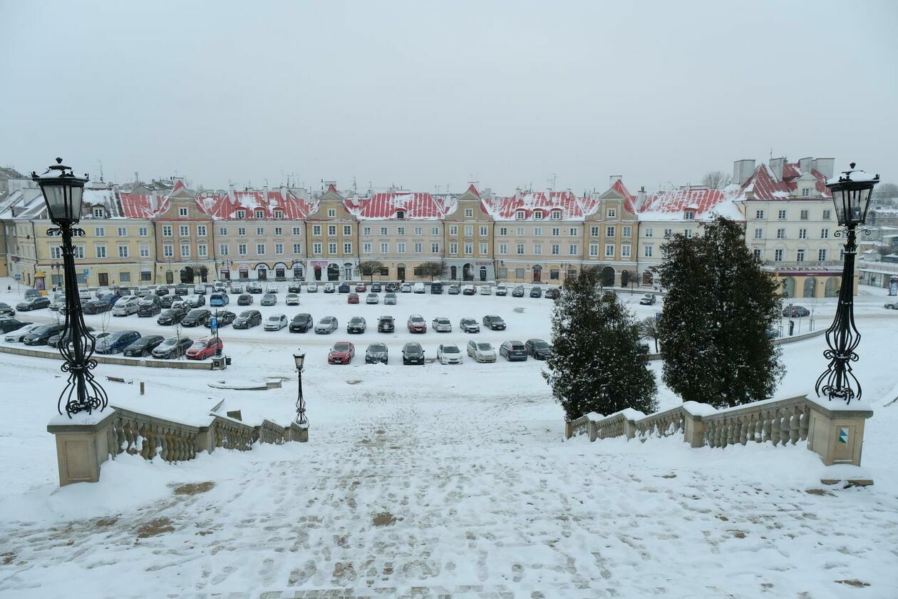  Lublin znowu pod śniegiem (zdjęcie 6) - Autor: DW