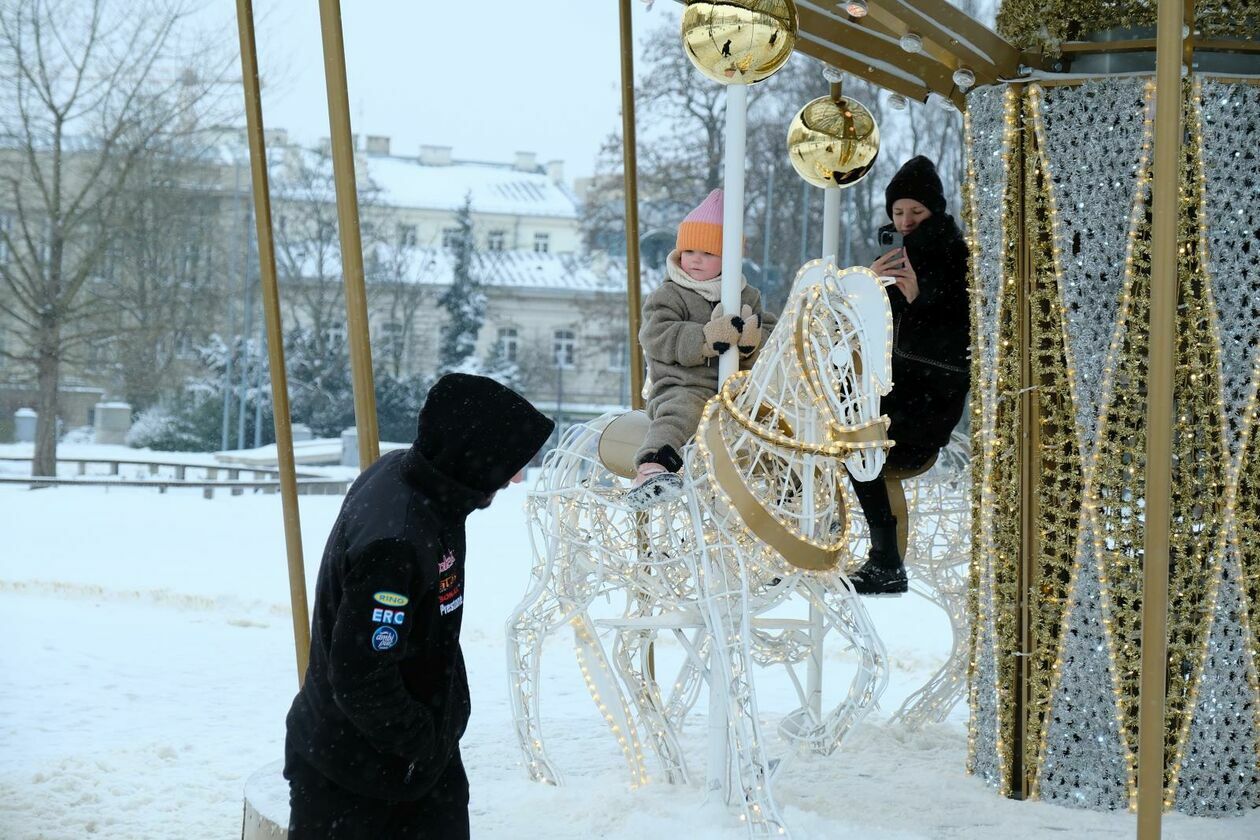  Lublin znowu pod śniegiem (zdjęcie 30) - Autor: DW