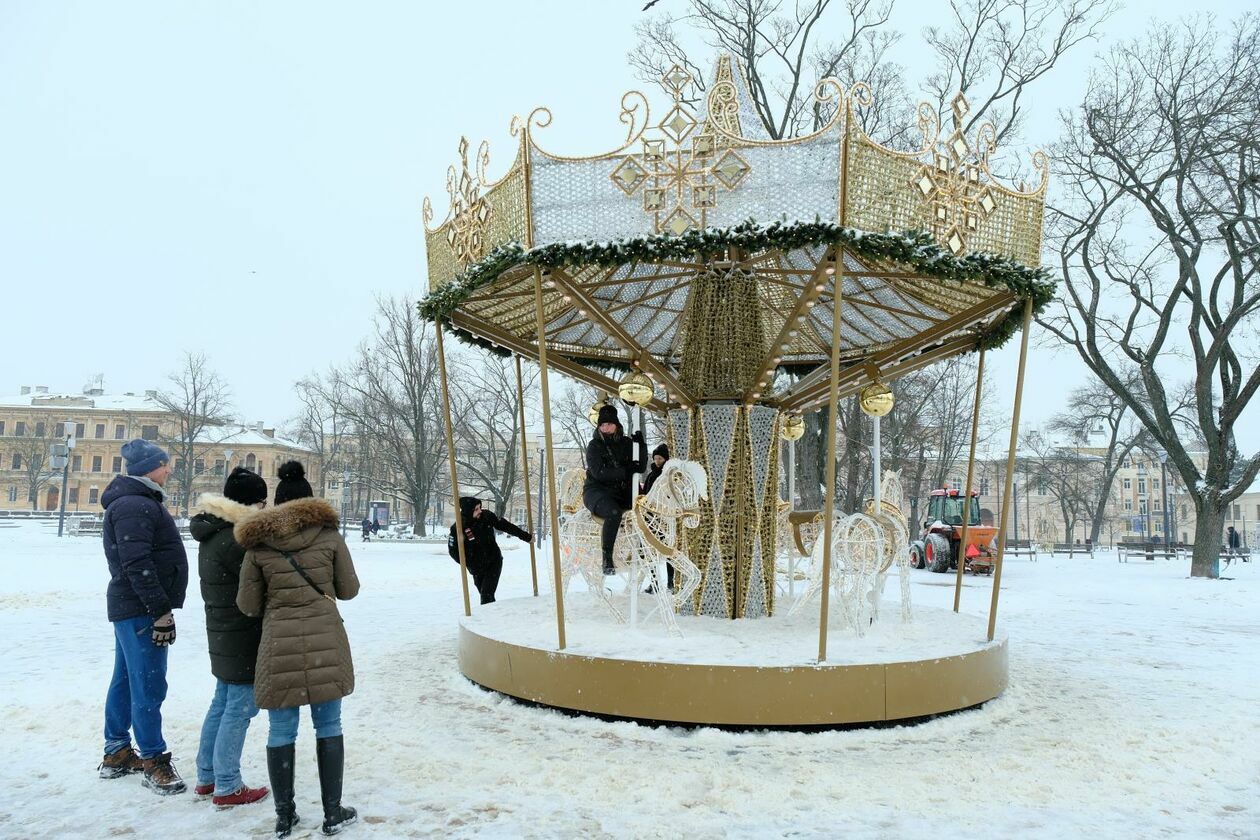  Lublin znowu pod śniegiem (zdjęcie 31) - Autor: DW