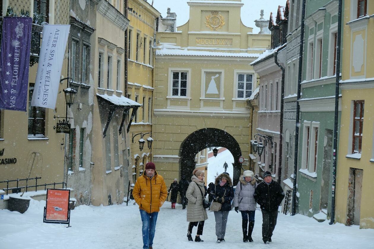  Lublin znowu pod śniegiem (zdjęcie 11) - Autor: DW