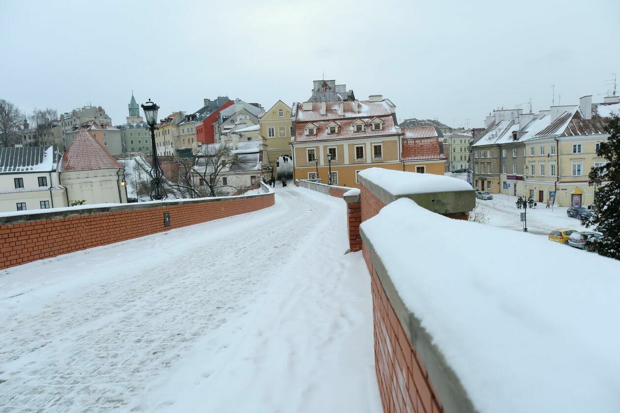  Lublin znowu pod śniegiem (zdjęcie 4) - Autor: DW