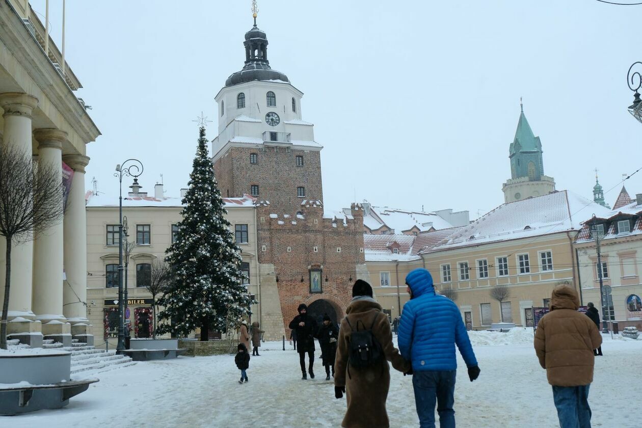  Lublin znowu pod śniegiem (zdjęcie 22) - Autor: DW