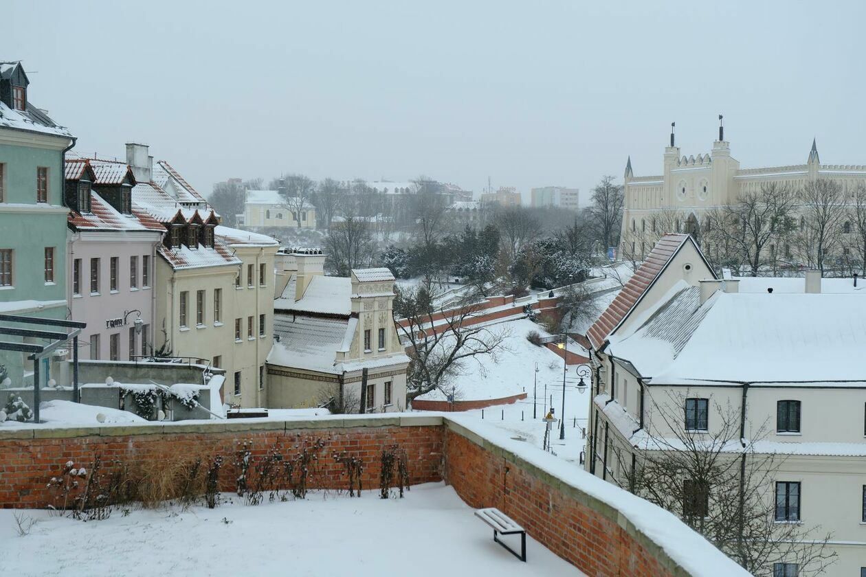  Lublin znowu pod śniegiem (zdjęcie 12) - Autor: DW