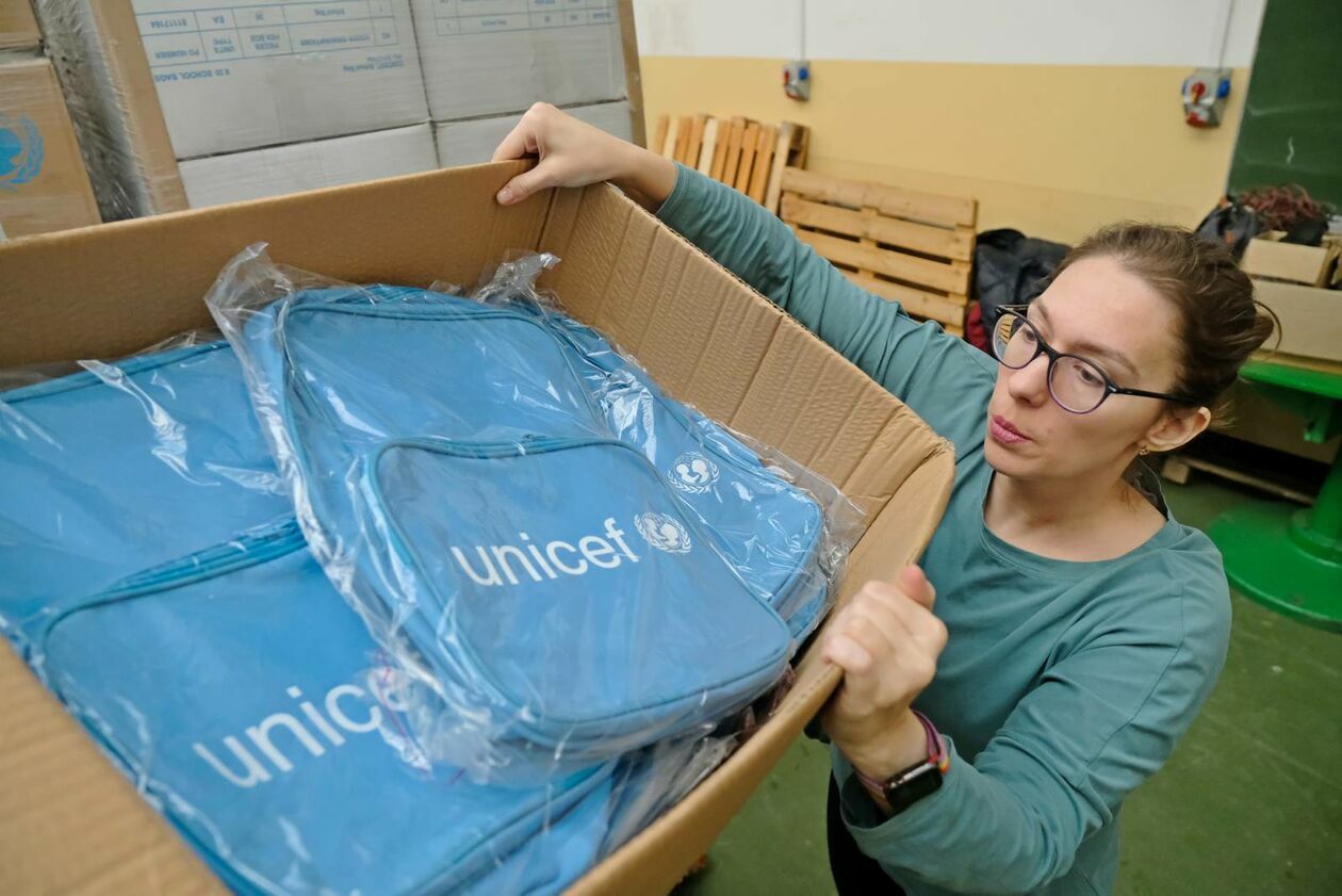 Wyprawki dla uczniów od UNICEF (zdjęcie 12) - Autor: Urząd Miasta Lublin