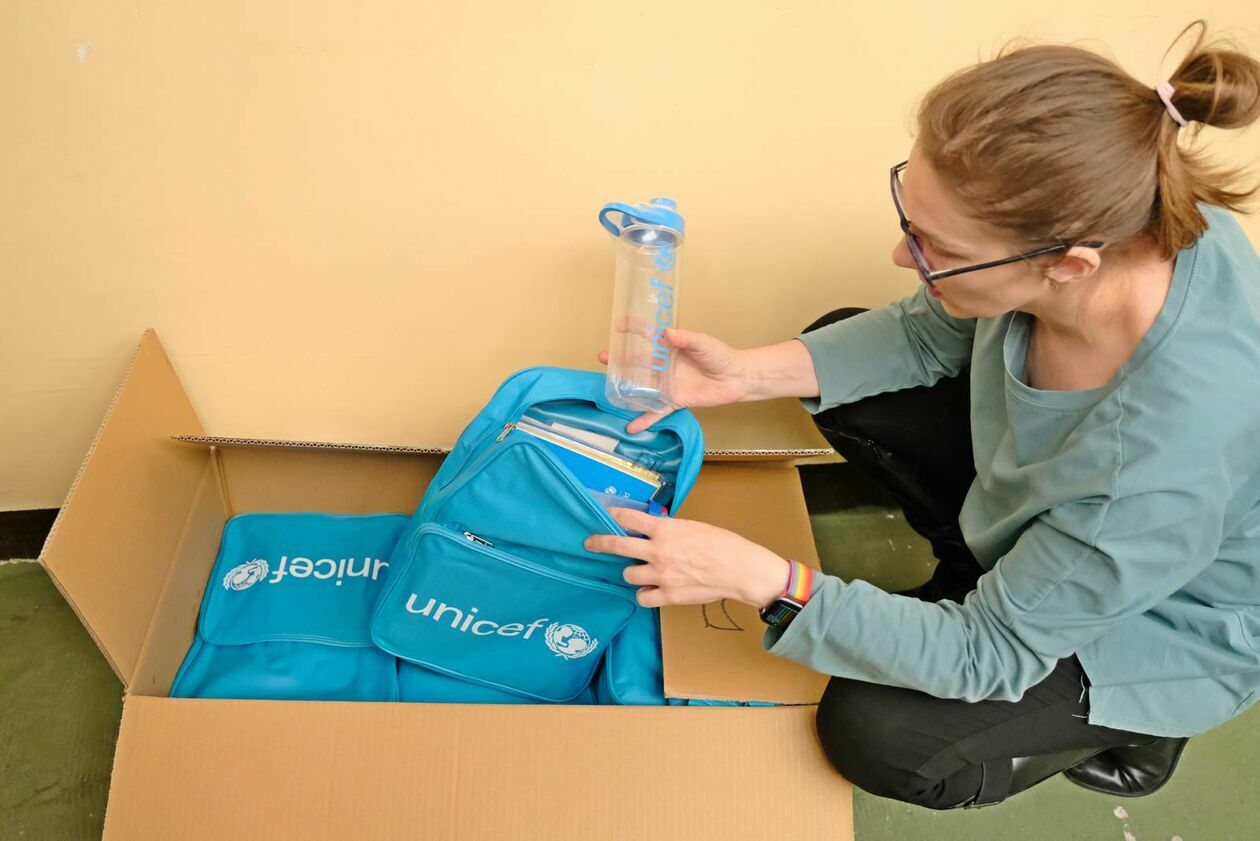  Wyprawki dla uczniów od UNICEF (zdjęcie 14) - Autor: Urząd Miasta Lublin