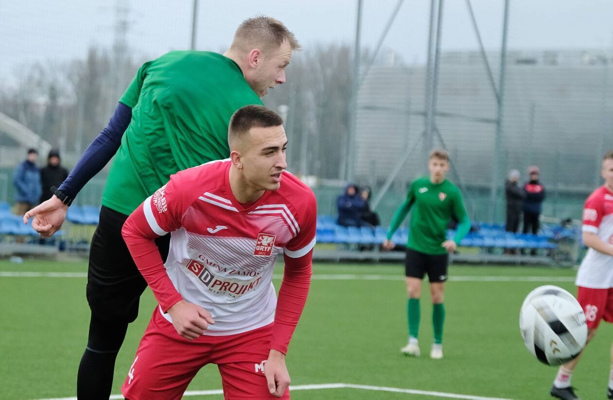  Lublinianka vs Gryf Zamość: sparing na bocznym boisku Areny Lublin (zdjęcie 3) - Autor: DW