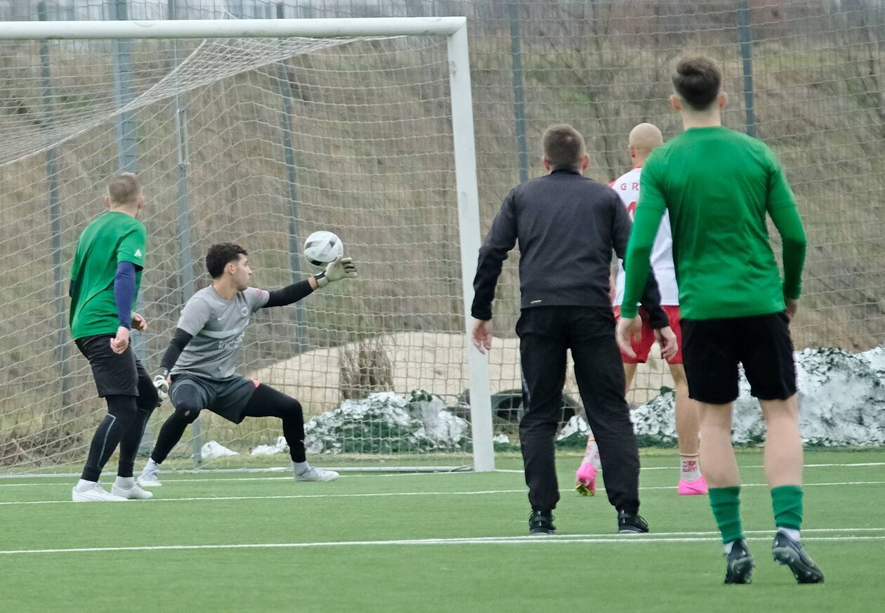  Lublinianka vs Gryf Zamość: sparing na bocznym boisku Areny Lublin (zdjęcie 7) - Autor: DW