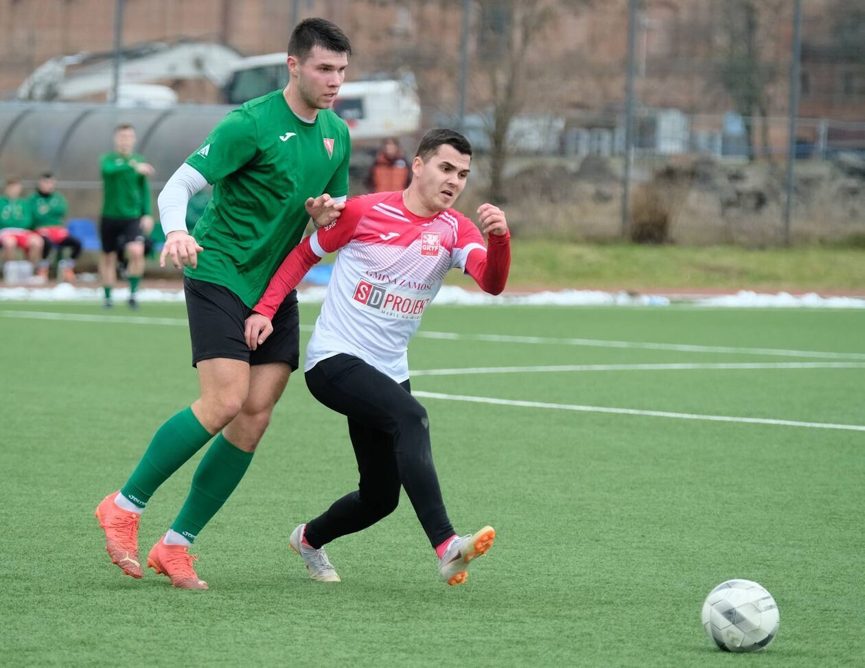  Lublinianka vs Gryf Zamość: sparing na bocznym boisku Areny Lublin (zdjęcie 21) - Autor: DW