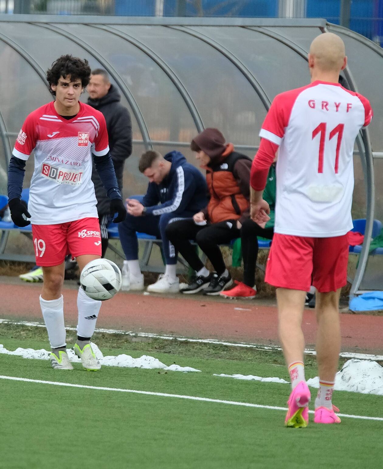  Lublinianka vs Gryf Zamość: sparing na bocznym boisku Areny Lublin (zdjęcie 11) - Autor: DW