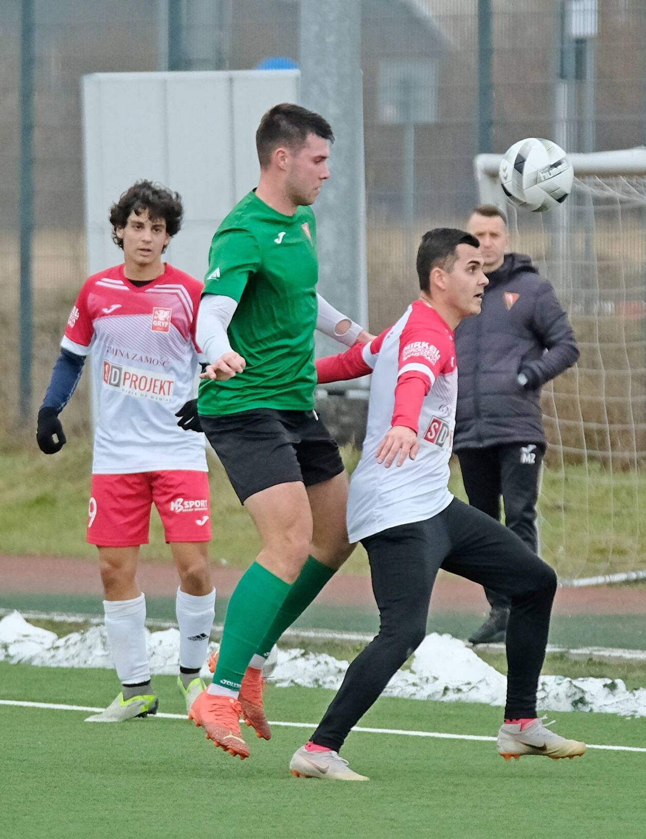  Lublinianka vs Gryf Zamość: sparing na bocznym boisku Areny Lublin (zdjęcie 10) - Autor: DW