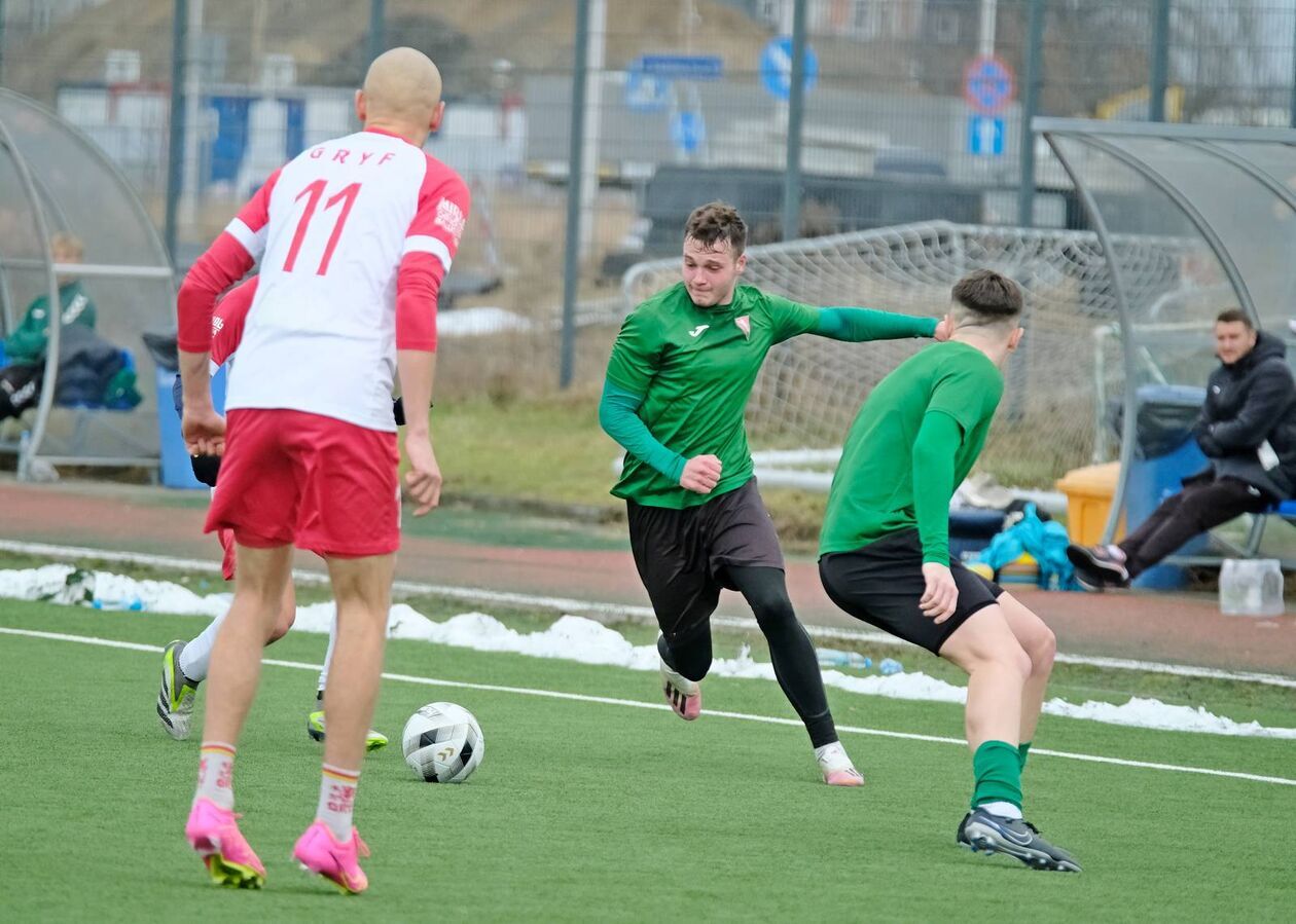  Lublinianka vs Gryf Zamość: sparing na bocznym boisku Areny Lublin (zdjęcie 8) - Autor: DW