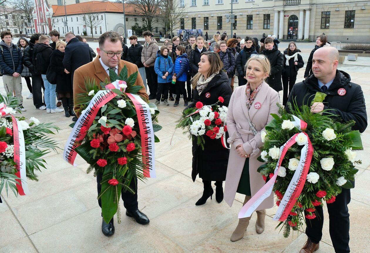  82. rocznica przemianowania Związku Walki Zbrojnej w Armię Krajową - obchody w Lublinie (zdjęcie 1) - Autor: DW