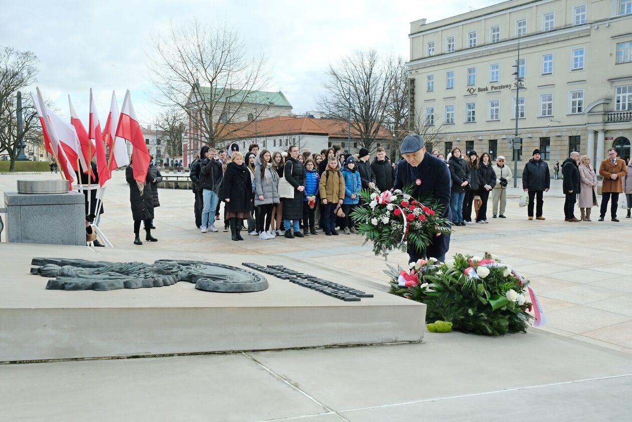  82. rocznica przemianowania Związku Walki Zbrojnej w Armię Krajową - obchody w Lublinie (zdjęcie 3) - Autor: DW