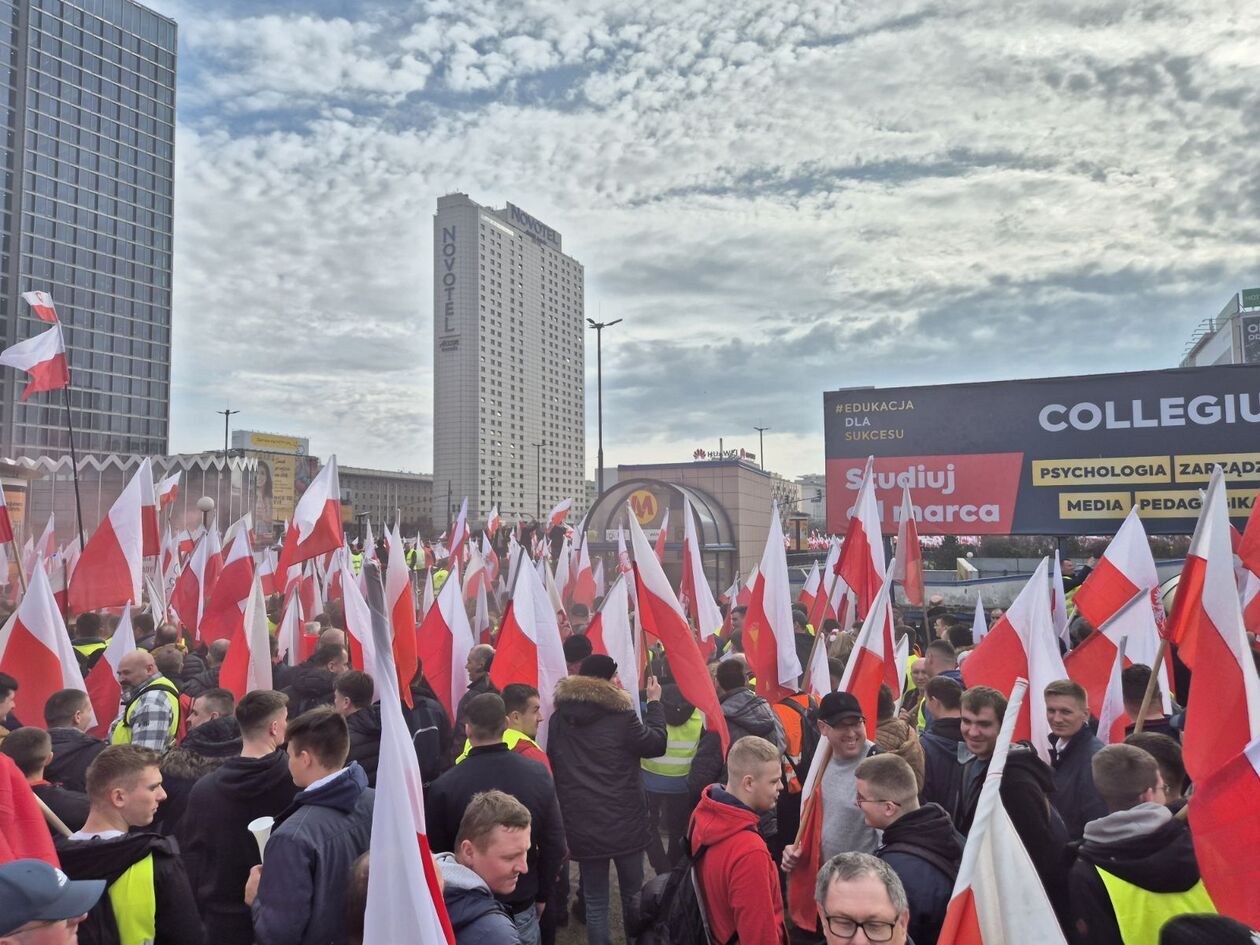  Protest rolników w Warszawie (zdjęcie 5) - Autor: Wiesław Gryn