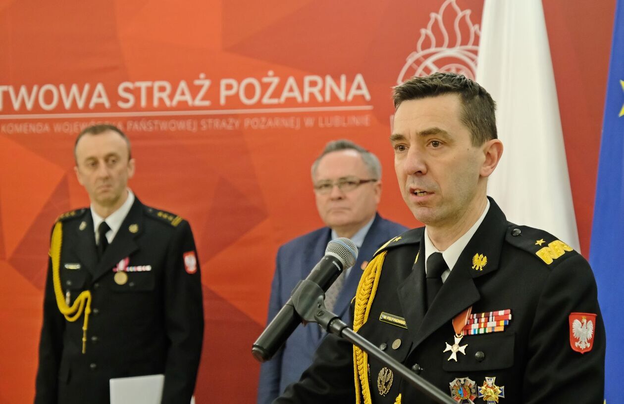  Powołania na stanowisko Lubelskiego Komendanta Wojewódzkiego PSP w Lublinie (zdjęcie 8) - Autor: DW