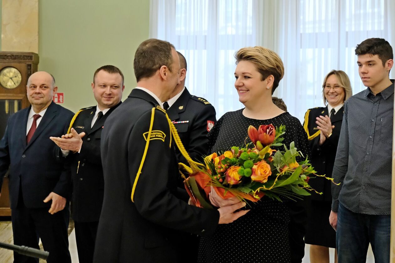  Powołania na stanowisko Lubelskiego Komendanta Wojewódzkiego PSP w Lublinie (zdjęcie 12) - Autor: DW