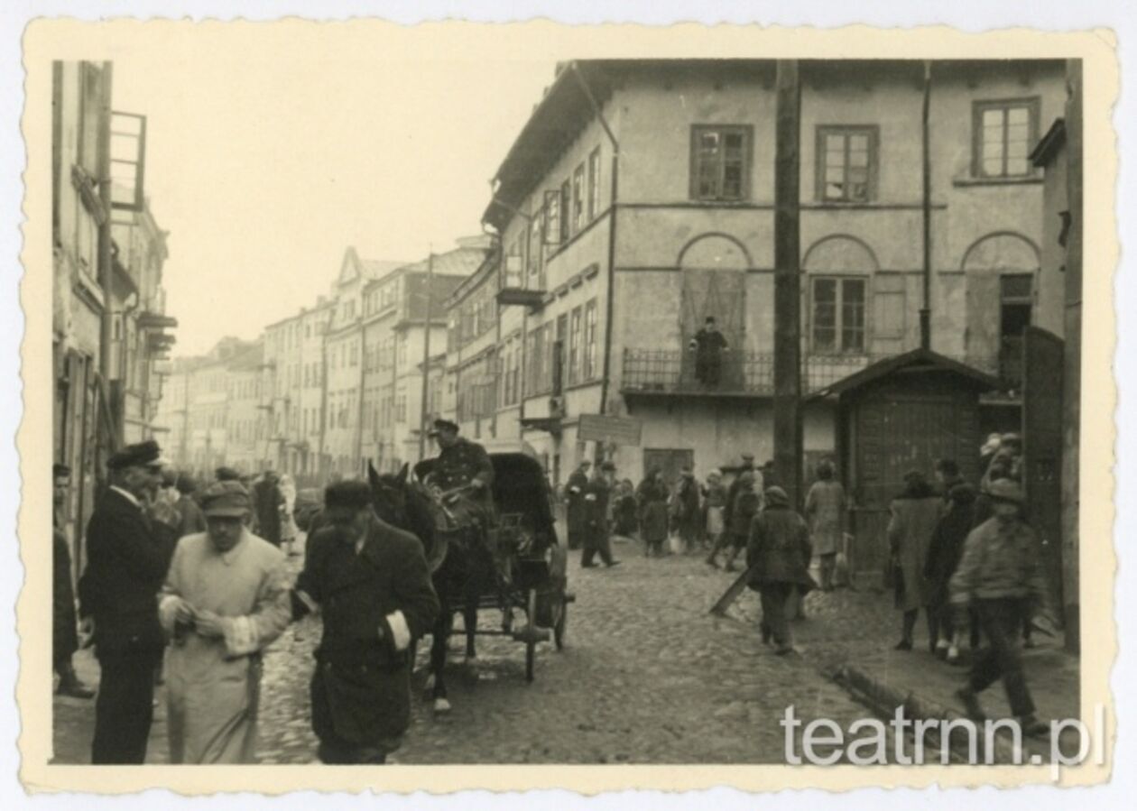  <p>Ulica Szeroka w dzielnicy żydowskiej na Podzamczu w Lublinie</p>