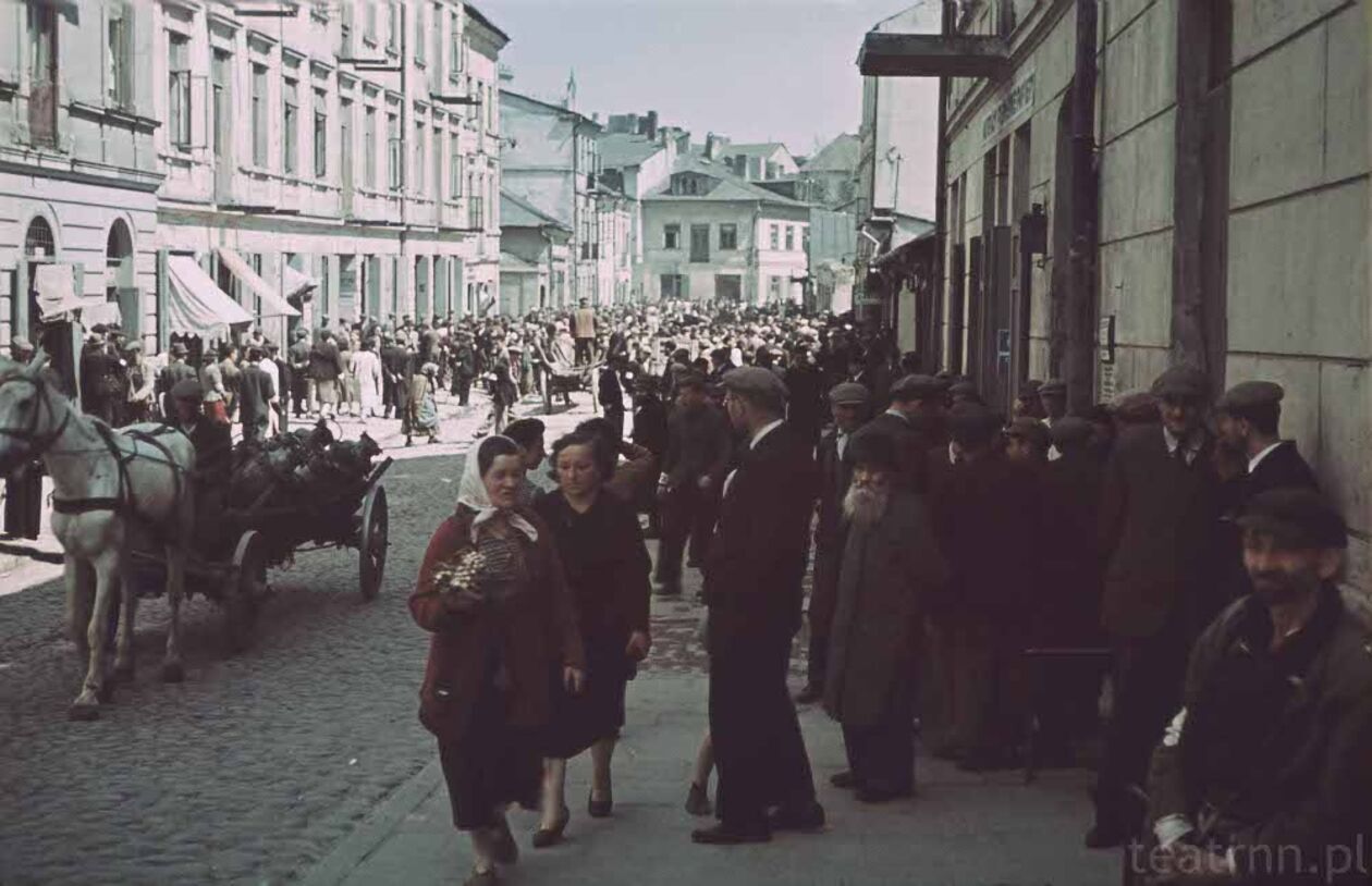  <p>Ulica Cyrulicza w Lublinie, 1940 r.</p>