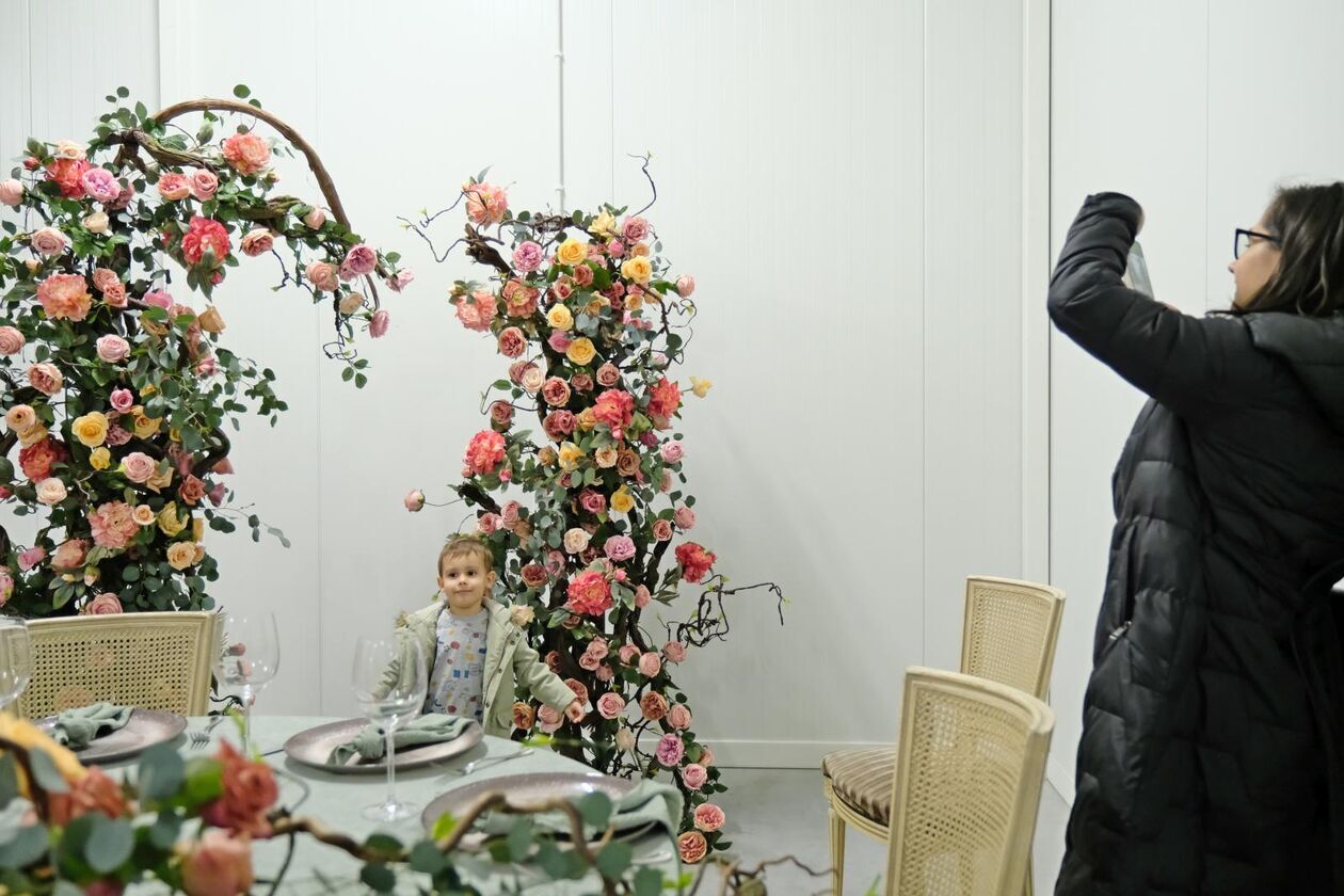  Pokaz Florystyczny w hali kwiatowej B2 Lubelskiego Rynku Hurtowego S.A.  (zdjęcie 3) - Autor: DW