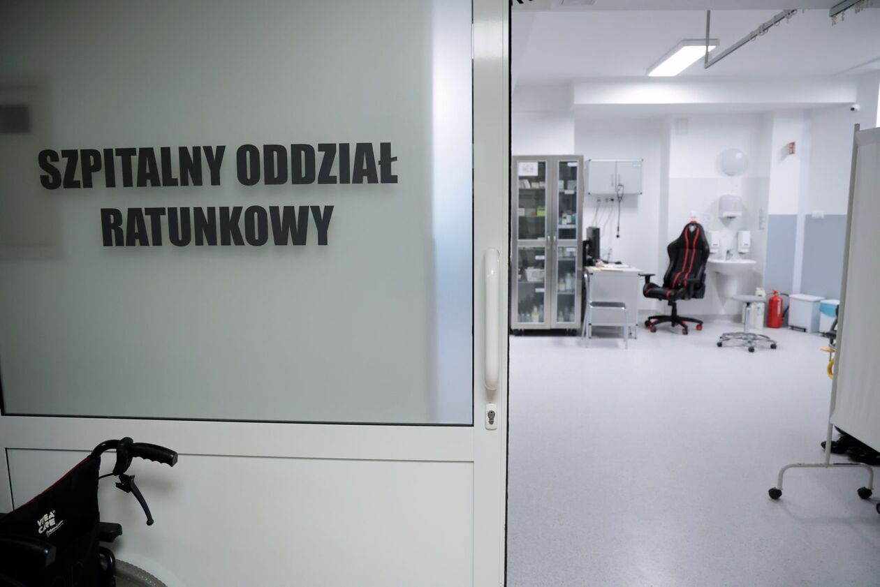  Otwarcie oddziału SOR szpitala w Łęcznej (zdjęcie 3) - Autor: DW