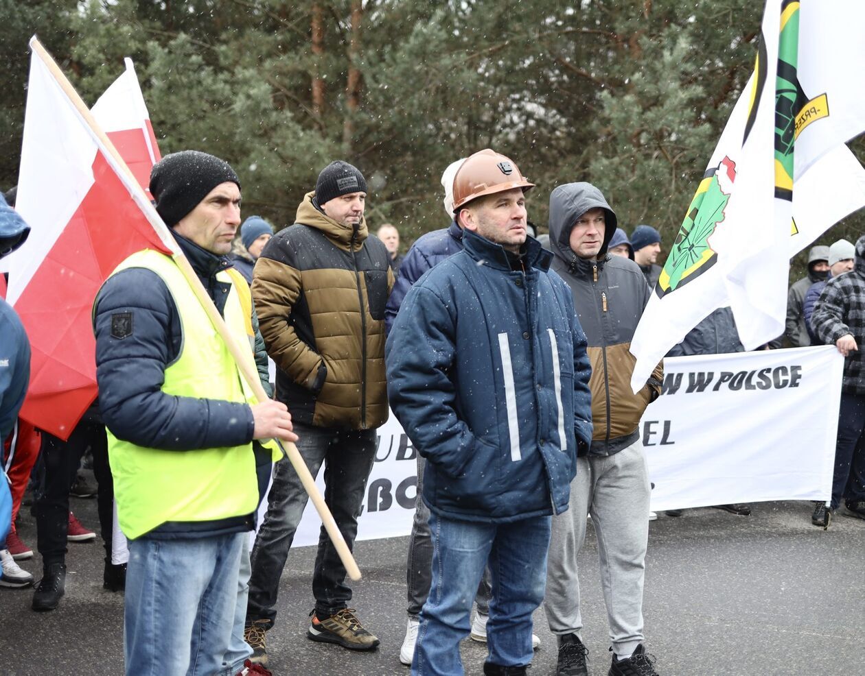  Pikieta górników w Bogdance (zdjęcie 12) - Autor: WD