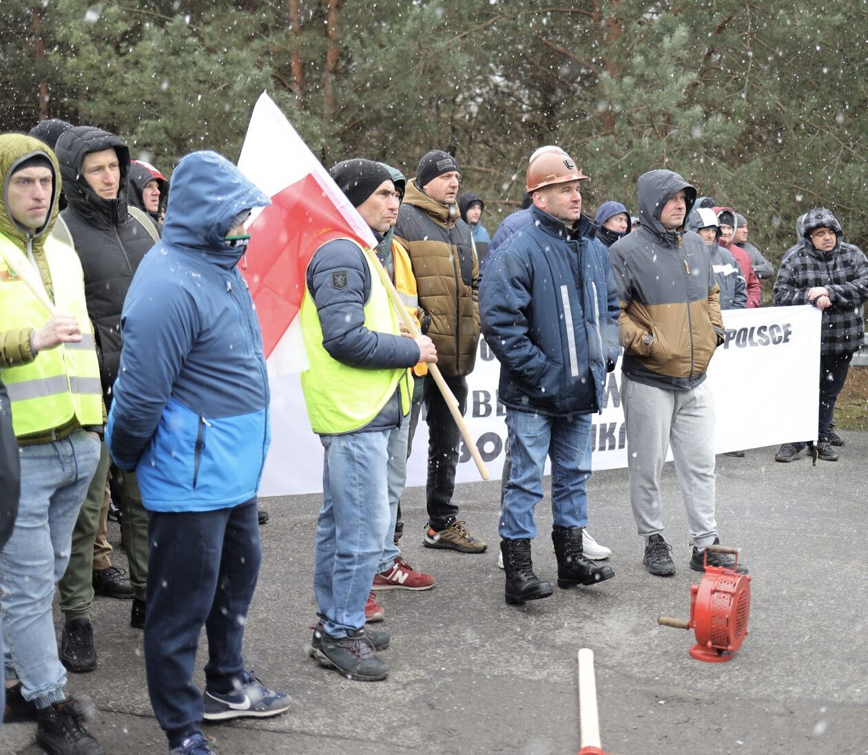  Pikieta górników w Bogdance (zdjęcie 7) - Autor: WD