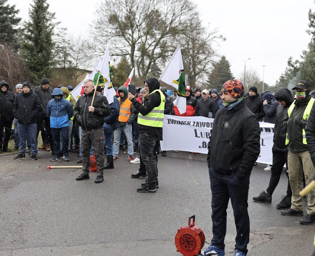  Pikieta górników w Bogdance (zdjęcie 15) - Autor: WD