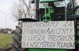 Protesty roliników: blokada skrzyżowania ulic: Żeglarska - Janowska - Krężnicka (zdjęcie 5)