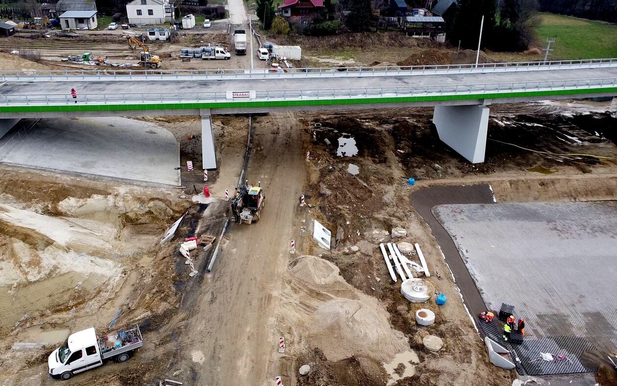  Budują obwodnicę Nałęczowa (zdjęcie 1) - Autor: Strabag