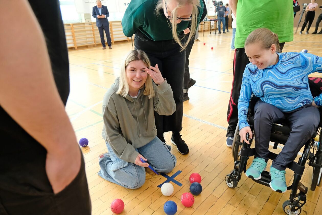  VII Akademicki Turniej o Puchar Rektora UMCS Boccia Cup 2024 (zdjęcie 21) - Autor: DW