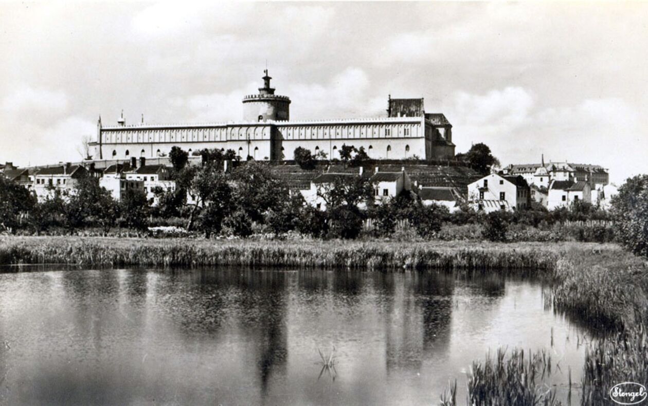  <p>Lublin, panorama Zamku z nad stawu na Podzamczu.</p>