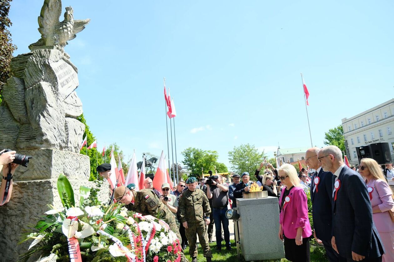  Tak świętowaliśmy 3 Maja w Lublinie (zdjęcie 1) - Autor: DW