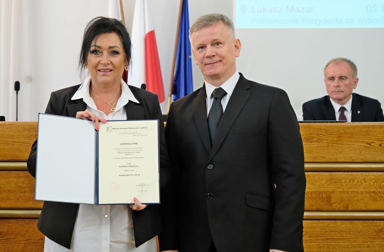  I sesja Rady Miasta Lublin IX kadencji (zdjęcie 15) - Autor: DW