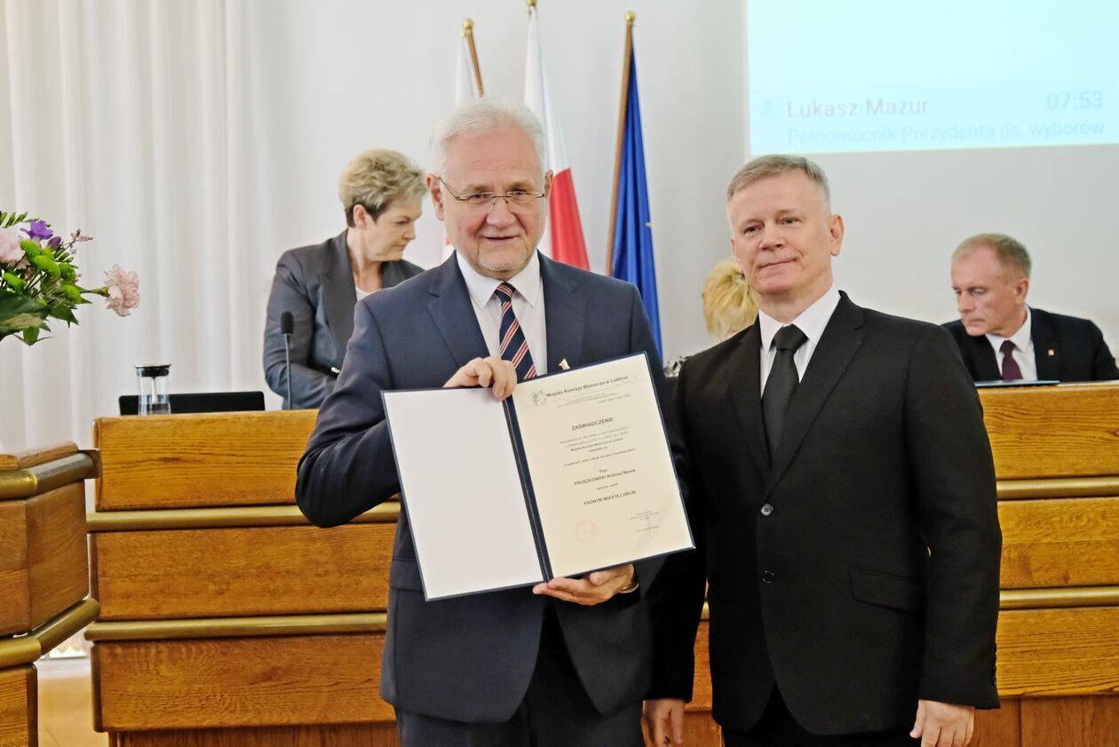  I sesja Rady Miasta Lublin IX kadencji (zdjęcie 23) - Autor: DW