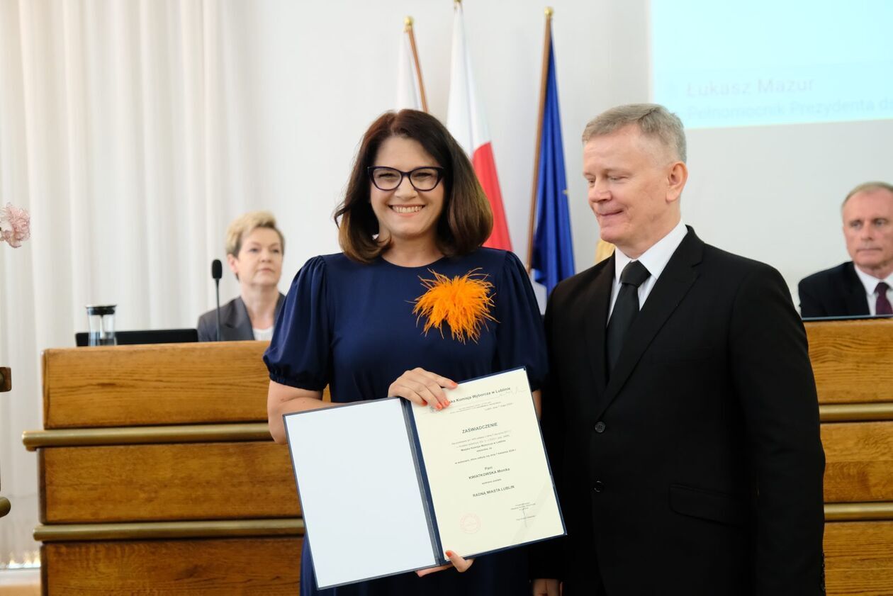  I sesja Rady Miasta Lublin IX kadencji (zdjęcie 16) - Autor: DW