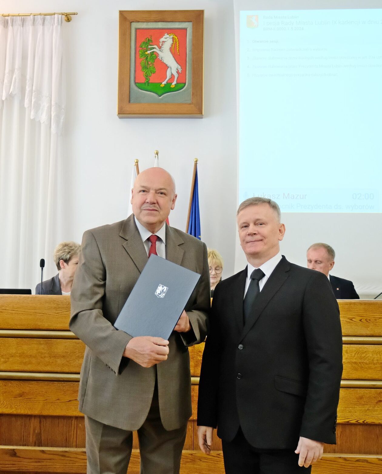  I sesja Rady Miasta Lublin IX kadencji (zdjęcie 10) - Autor: DW