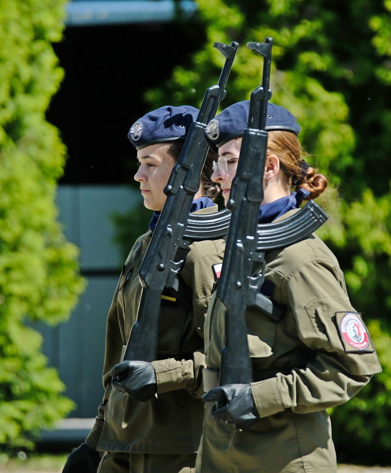  Wojewódzki Przegląd Musztry Klas Mundurowych w 19 LBZ (zdjęcie 40) - Autor: DW