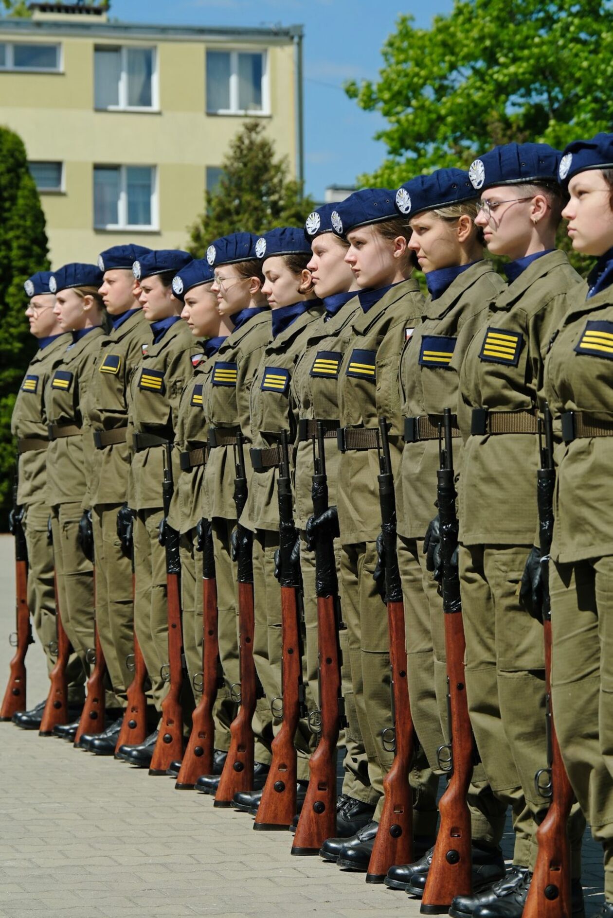  Wojewódzki Przegląd Musztry Klas Mundurowych w 19 LBZ (zdjęcie 53) - Autor: DW