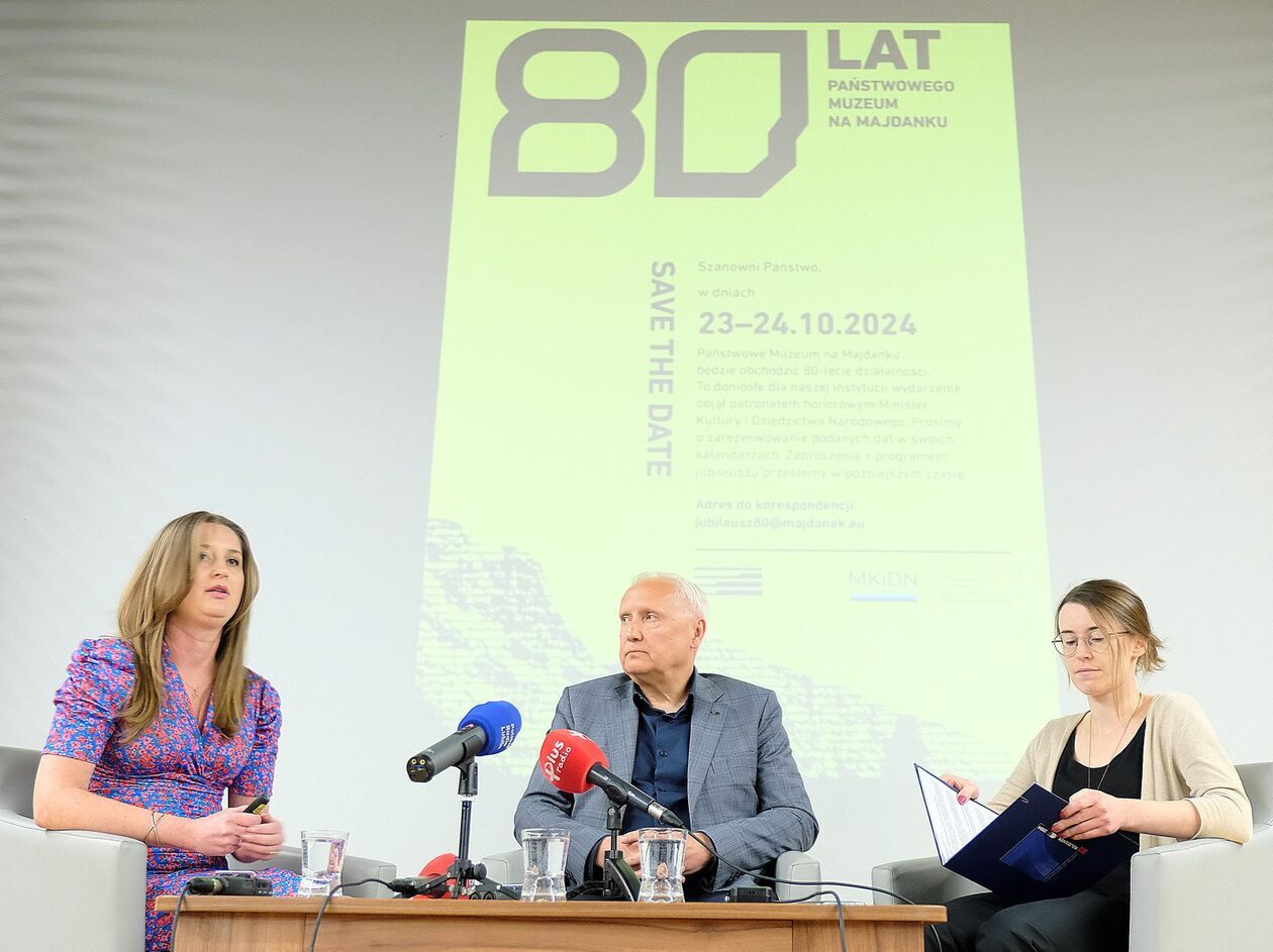 Konferencja prasowa poświęcona jubileuszowi 80-lecia Państwowego Muzeum na Majdanku - Autor: DW