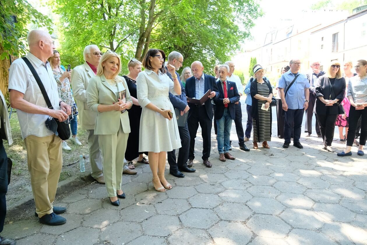 Otwarcie skweru na LSM im Marii Urban - Mieszkowskiej