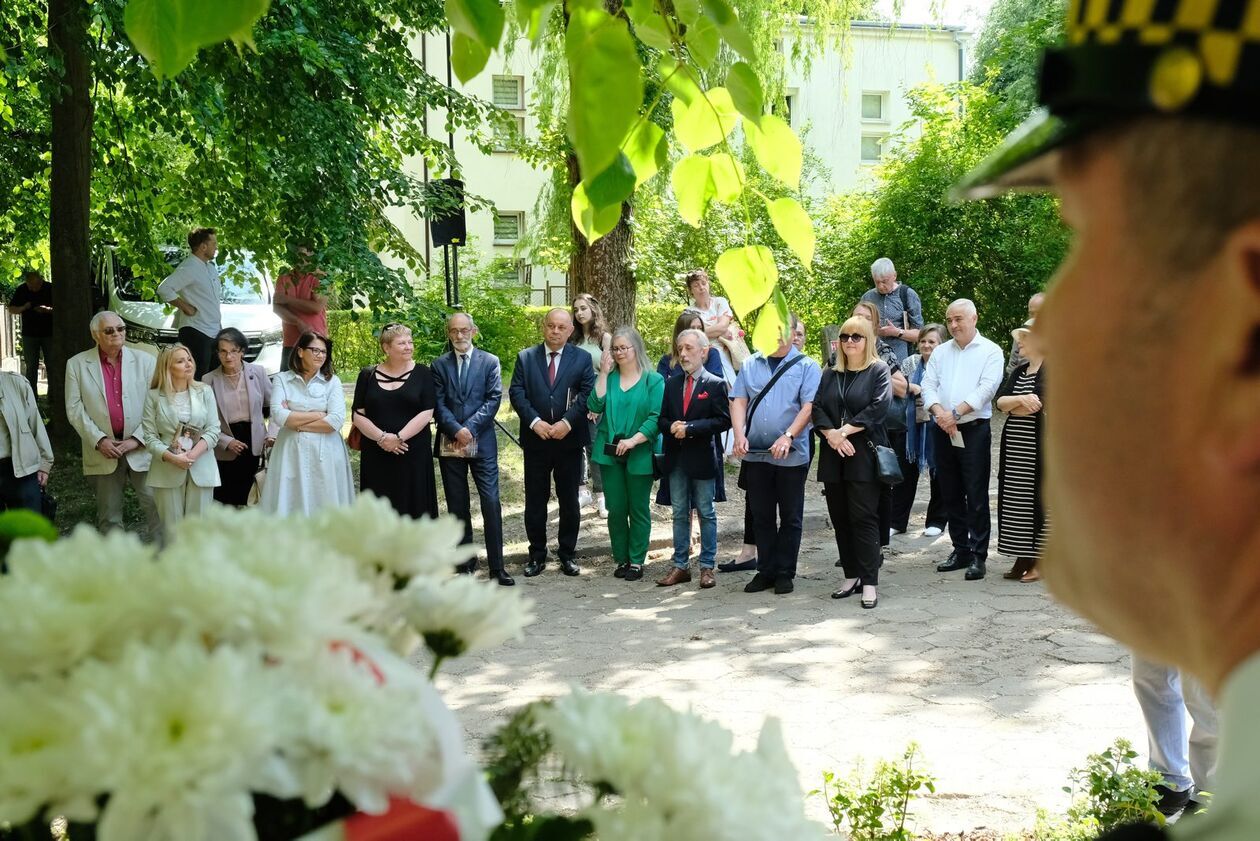  Otwarcie skweru na LSM im Marii Urban - Mieszkowskiej (zdjęcie 11) - Autor: DW