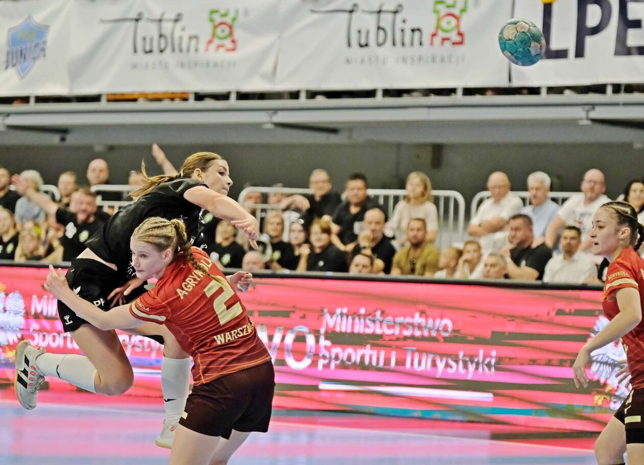  Mistrzostwa Polski Juniorek Młodszych: MKS FunFloor Lublin vs  UKPR Agrykola Warszawa (zdjęcie 11) - Autor: DW