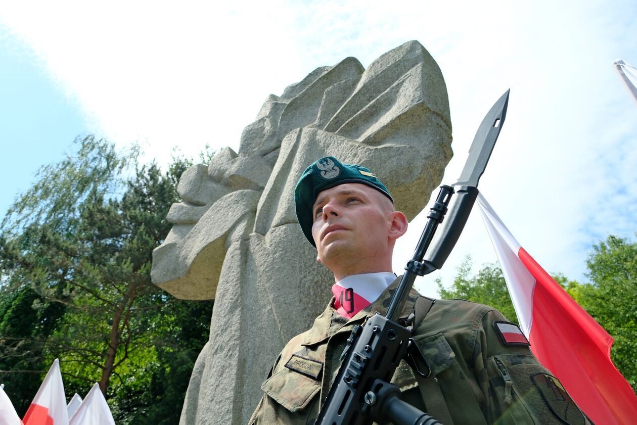  84. rocznica egzekucji więźniów Zamku Lubelskiego w Rurach Jezuickich (zdjęcie 1) - Autor: DW