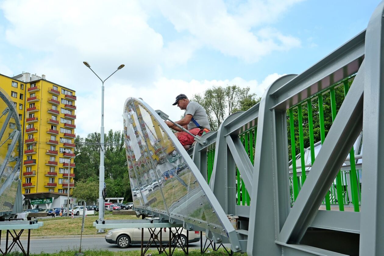  Kładka nad ul. Filaretów już po remoncie (zdjęcie 7) - Autor: DW