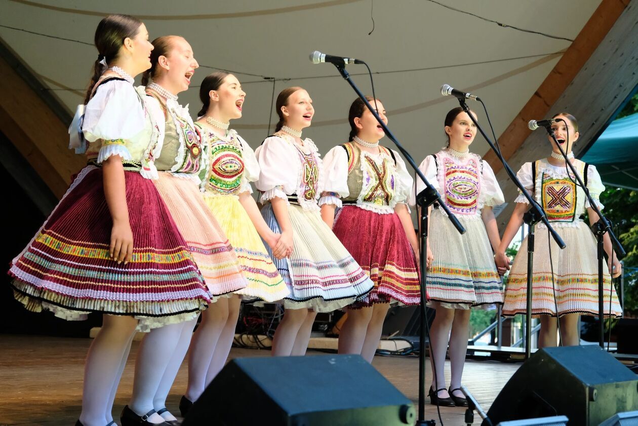  38. Międzynarodowe Spotkania Folklorystyczne: koncert galowy w Ogrodzie Saskim (zdjęcie 47) - Autor: DW