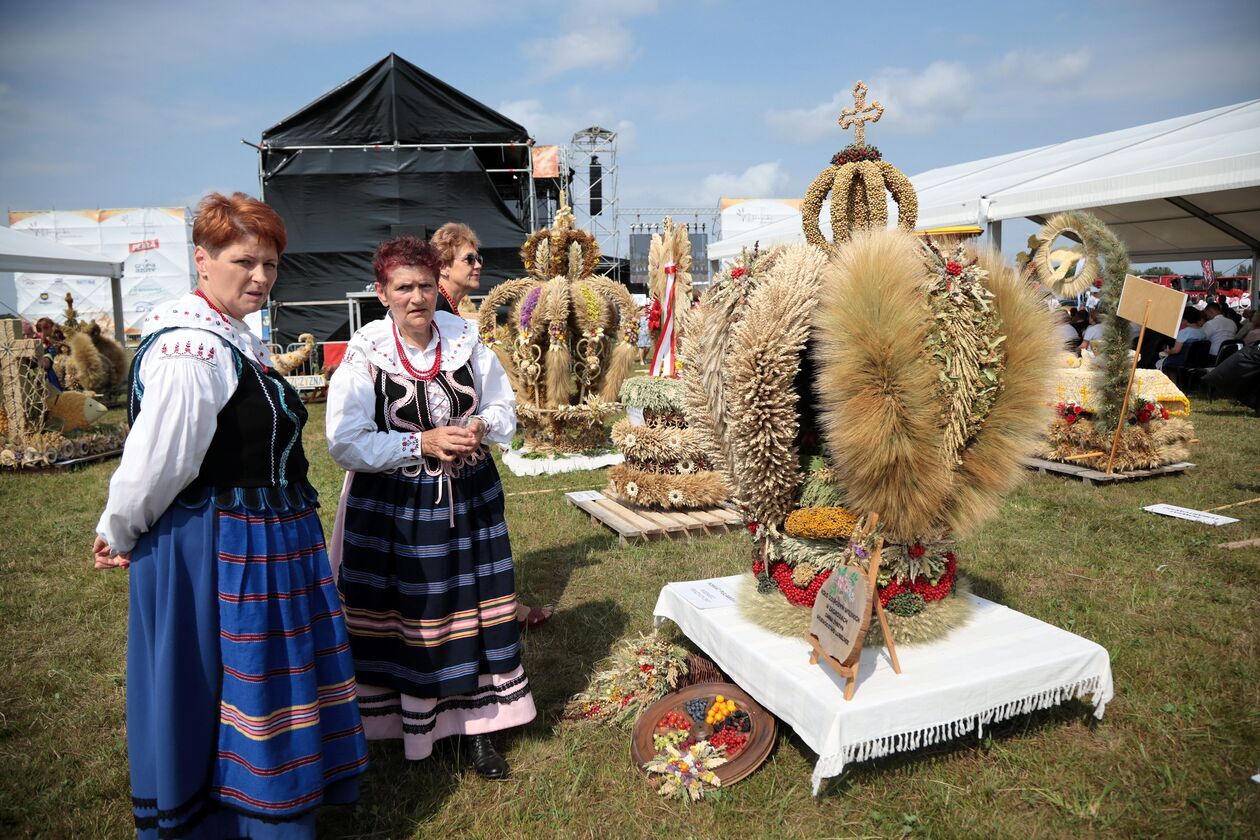 <p>Co roku na przełomie sierpnia i września rolnicy z regionu dziękują za plony. Podczas tradycyjnych dożynek dodatkowo odbywają się towarzyszące koncerty, występy artystyczne, animacje dla dzieci oraz kiermasze.&nbsp;</p>