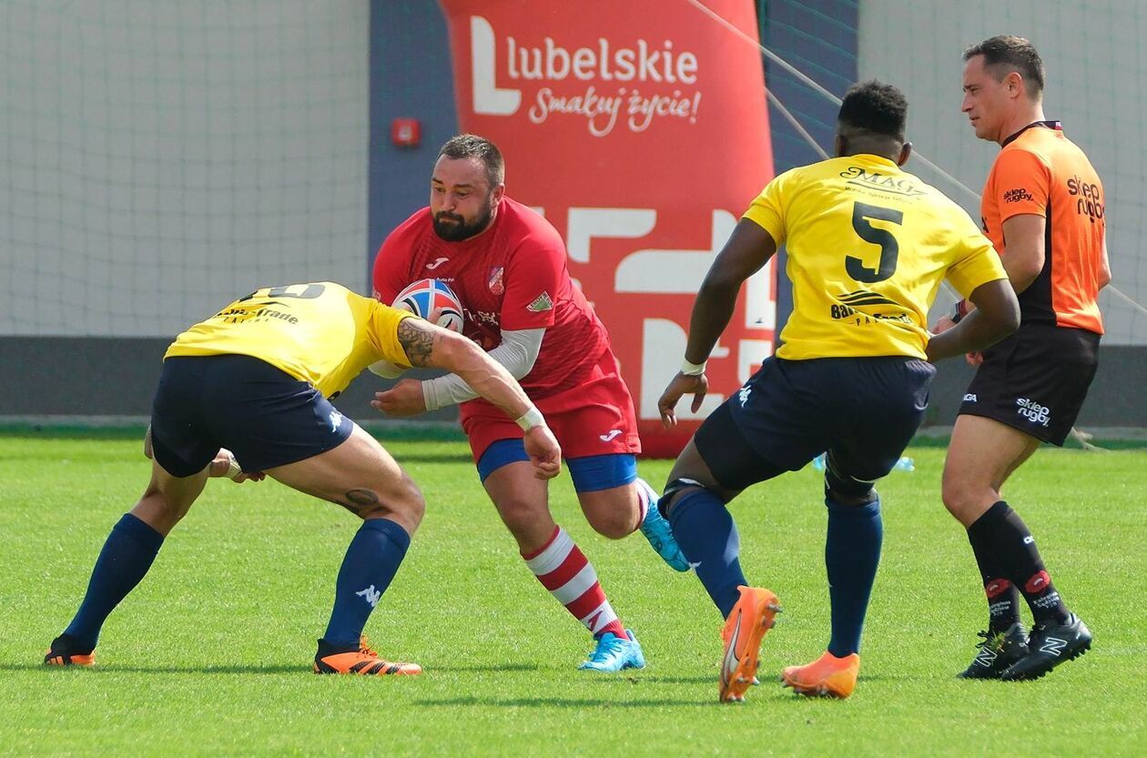  Budowlani Lublin vs Arka Gdynia 26 : 35 (zdjęcie 25) - Autor: DW