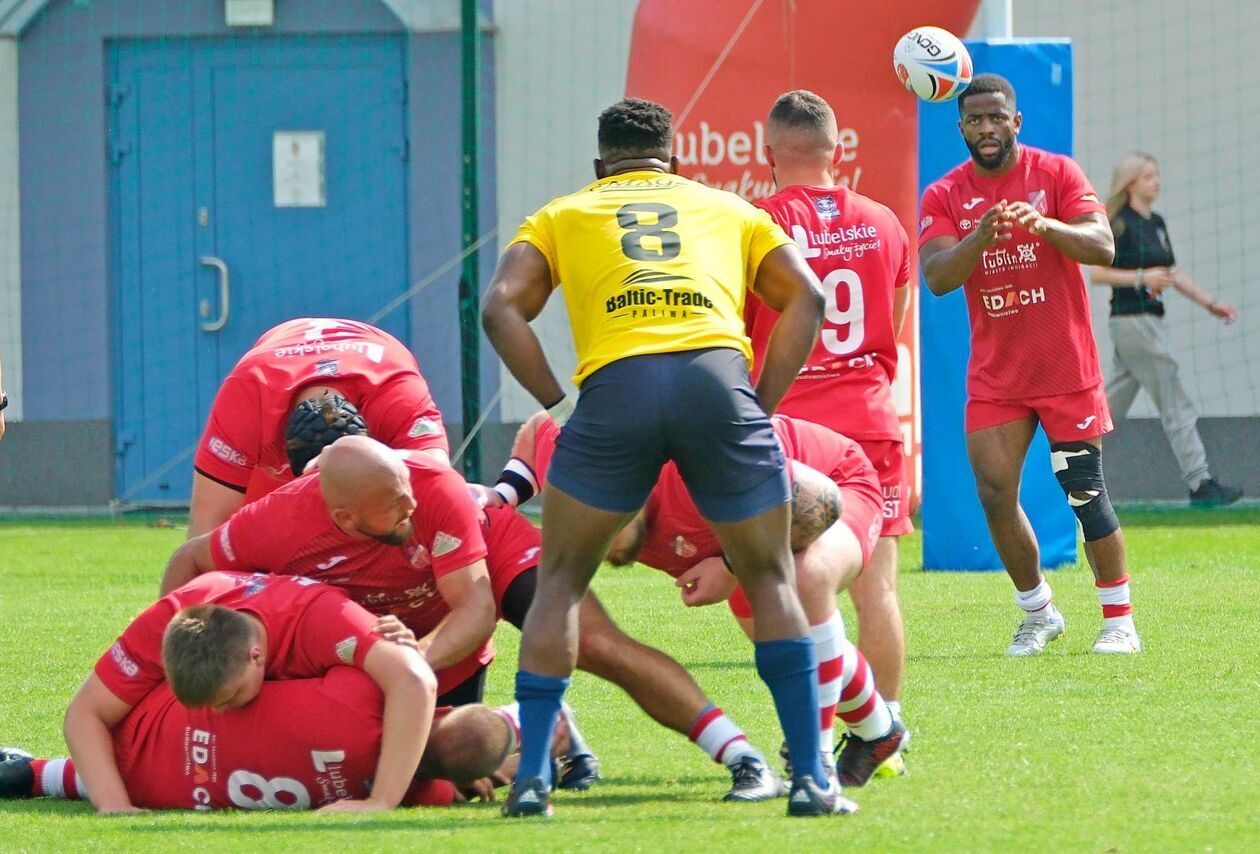  Budowlani Lublin vs Arka Gdynia 26 : 35 (zdjęcie 26) - Autor: DW