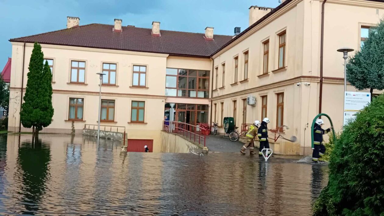 Lubartów po burzy 19.08 - Autor: Czytelnik Michał